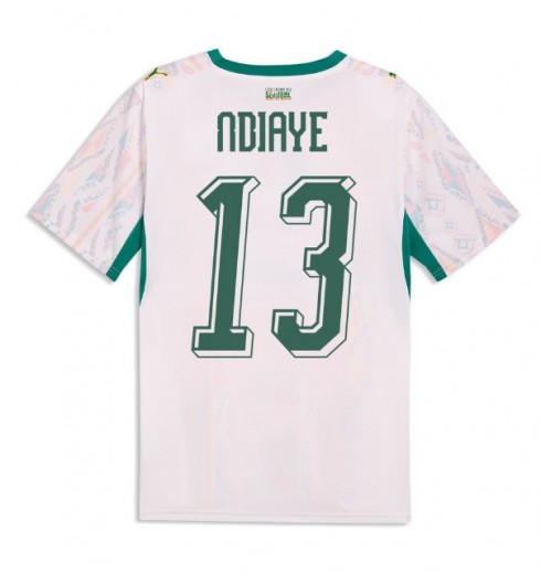 Senegal Iliman Ndiaye #13 Kotipaita MM-kisat 2026 Lyhythihainen Senegal Iliman Ndiaye #13 Kotipaita MM-kisat 2026 Lyhythihainen